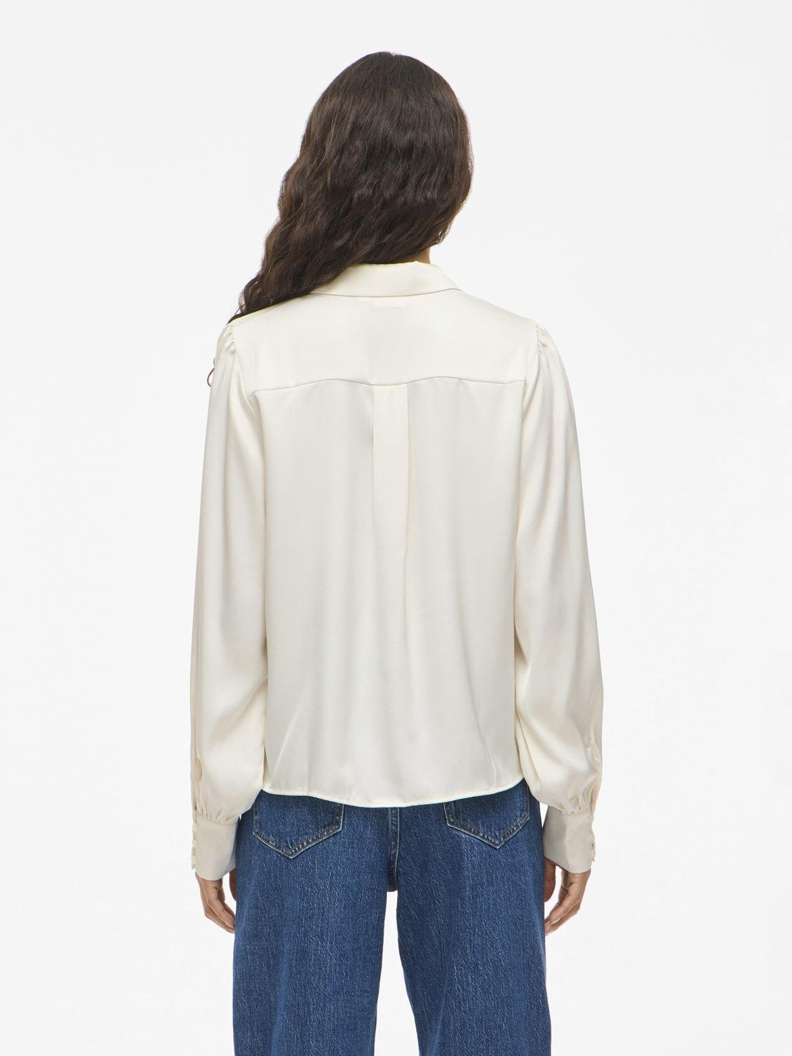 VIENNA Shirt - Cloud Dancer - VERO MODA & VILA Bergvik